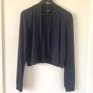 Banana Republic navy bolero cardigan size M
